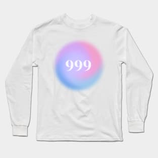 angel numbers 999 Long Sleeve T-Shirt